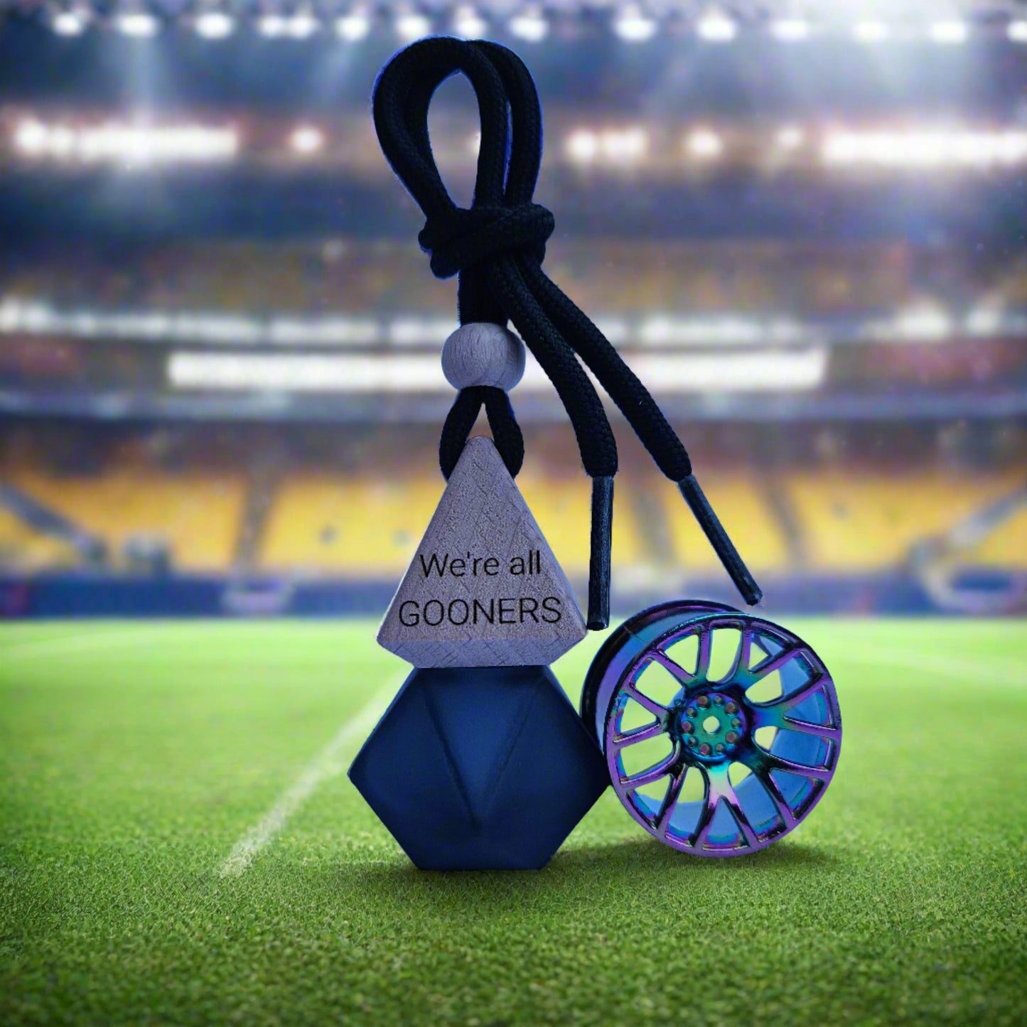 Arsenal FC merch Car Air Freshener | Personalised for fans Arsenal fans