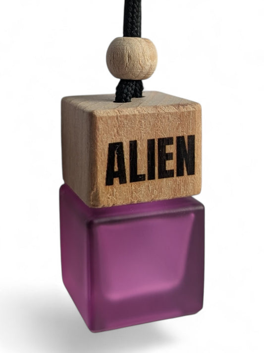 Alien Car Air Freshener for Women Purple | Perfume Style Vent Clip Freshener | Long Lasting Automotive Odour Eliminator | Strong Scent Technology 8ml by FreshRide