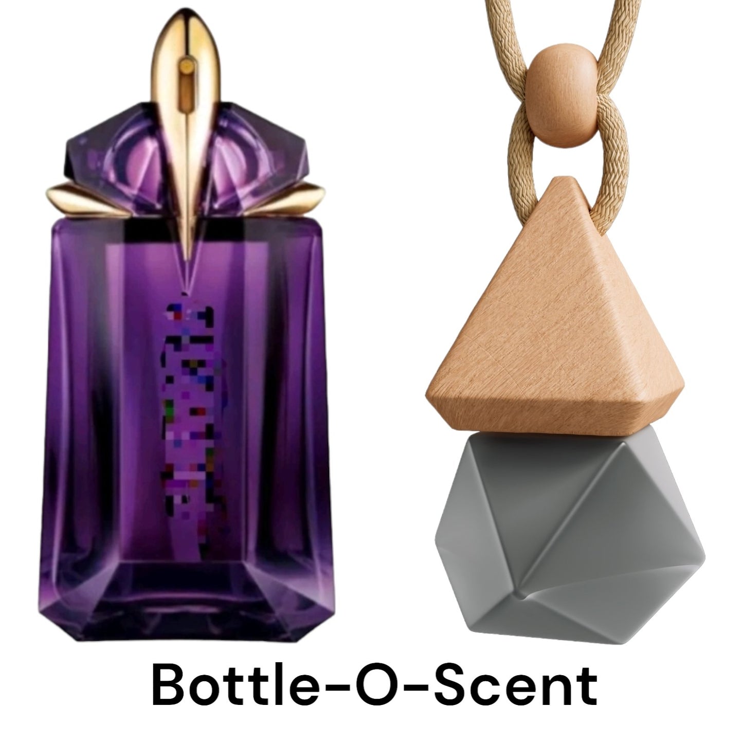 ALIEN car air freshener - Matte Refillable Car Air Freshener - Castle of Scent Car Air Freshener, Reusable Air Fresheners for Cars