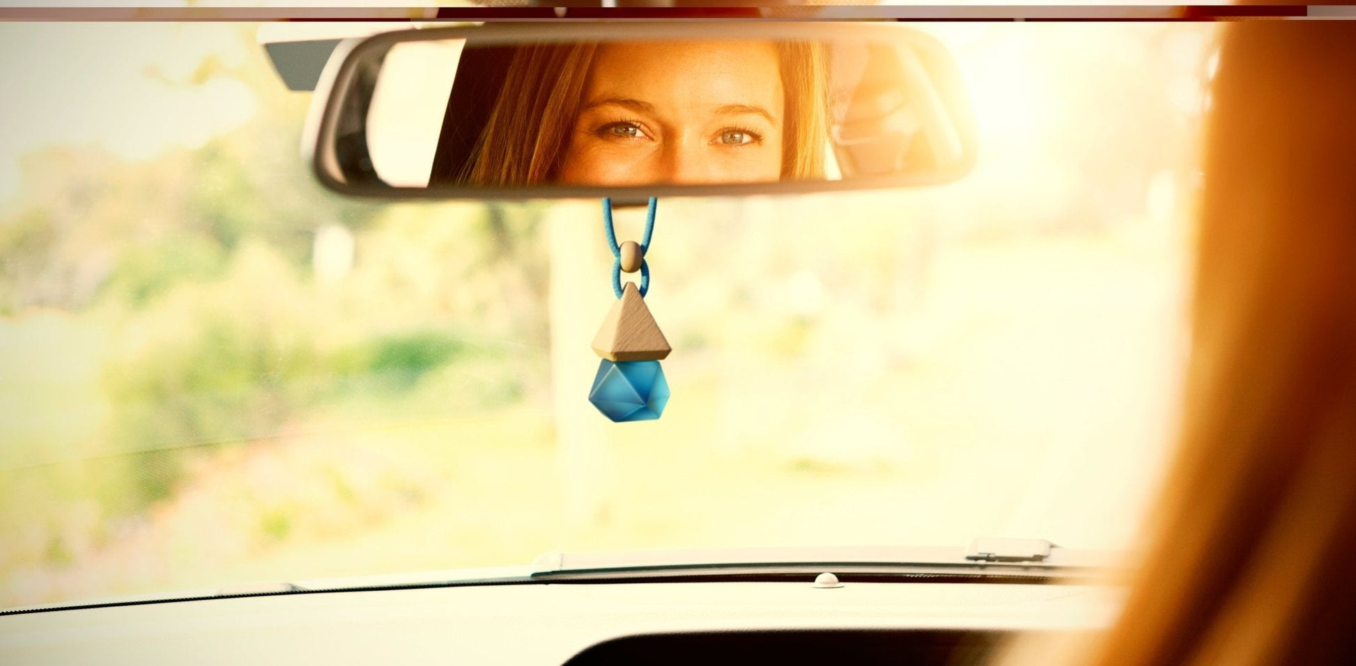 French Lavender Premium Car Diffuser - Castle of Scent Car Air Freshener, Reusable Air Fresheners for Cars