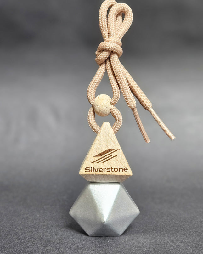 Car air freshener oil diffuser Kama Sutra positions gift Silver Bottle-O-Scent