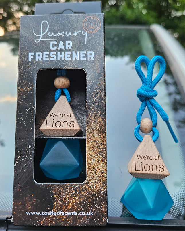 Get your personalized car air freshener England FA football gifts - image 4 | Castle of Scents
