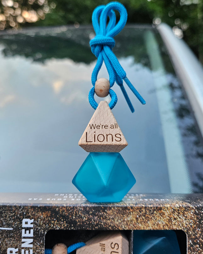 Get your personalized car air freshener England FA football gifts - image 2 | Castle of Scents