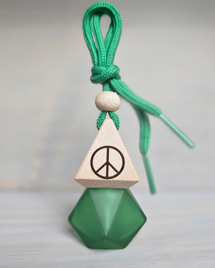 Peace Sign car air freshener | Castle of Scents
