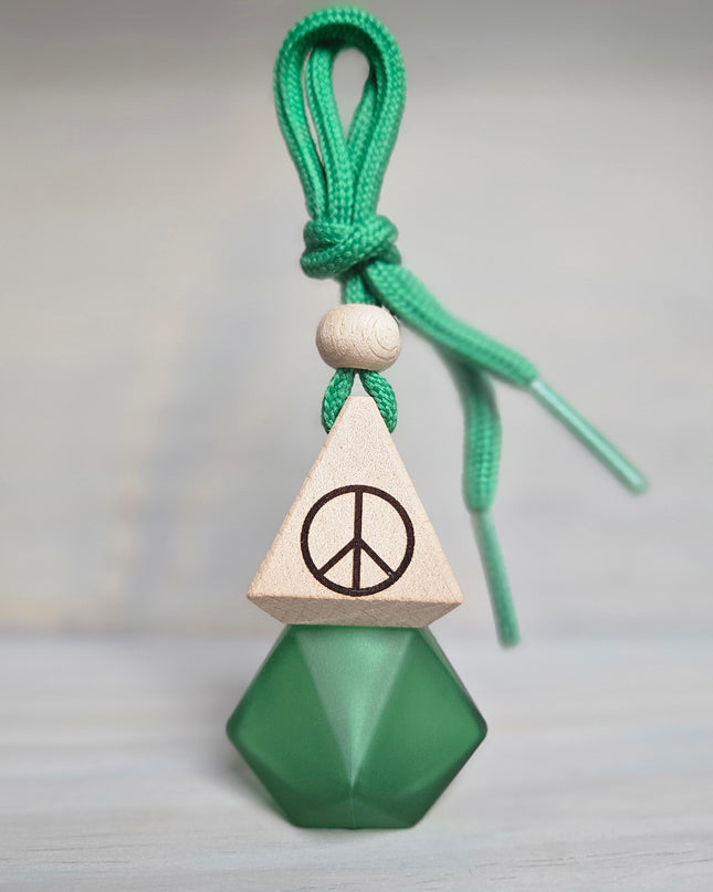 Peace Sign car air freshener | Castle of Scents