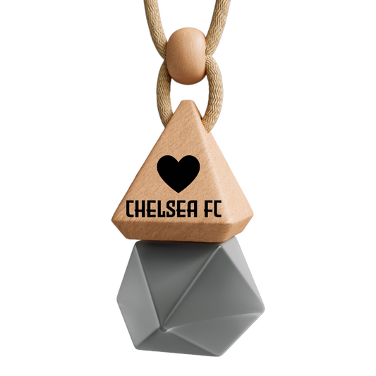 car freshener pendant personalised for Chelsea FC