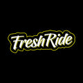 Logo with 'Fresh Ride' text on a dark background