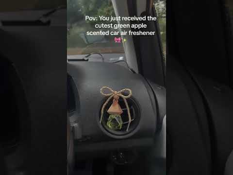 Bora Bora scent | Premium car air freshener