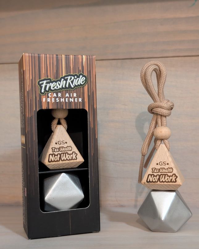 Tax Wealth Not Work quote by Gary Stevenson car air freshener - image 3 | Castle of Scents