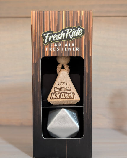Tax Wealth Not Work quote by Gary Stevenson car air freshener - image 2 | Castle of Scents
