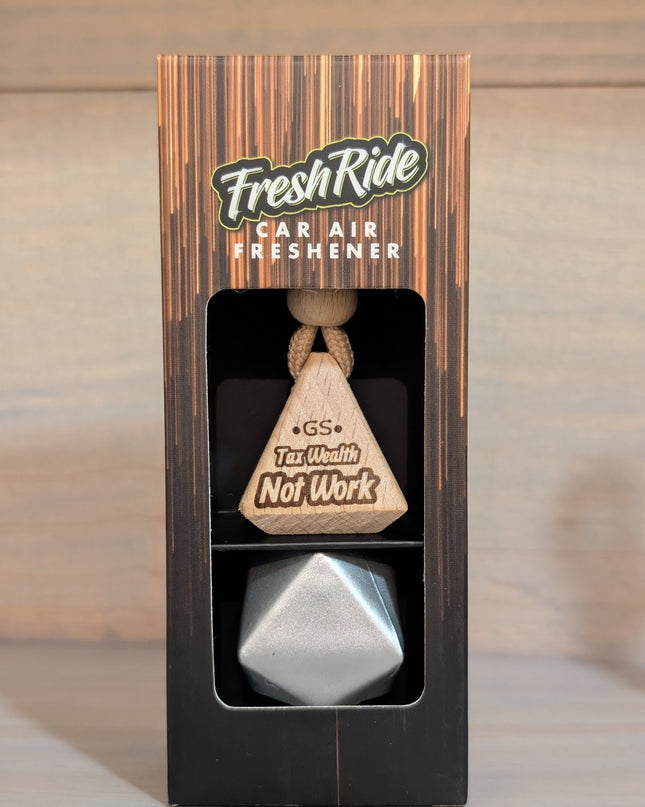 Tax Wealth Not Work quote by Gary Stevenson car air freshener - image 2 | Castle of Scents