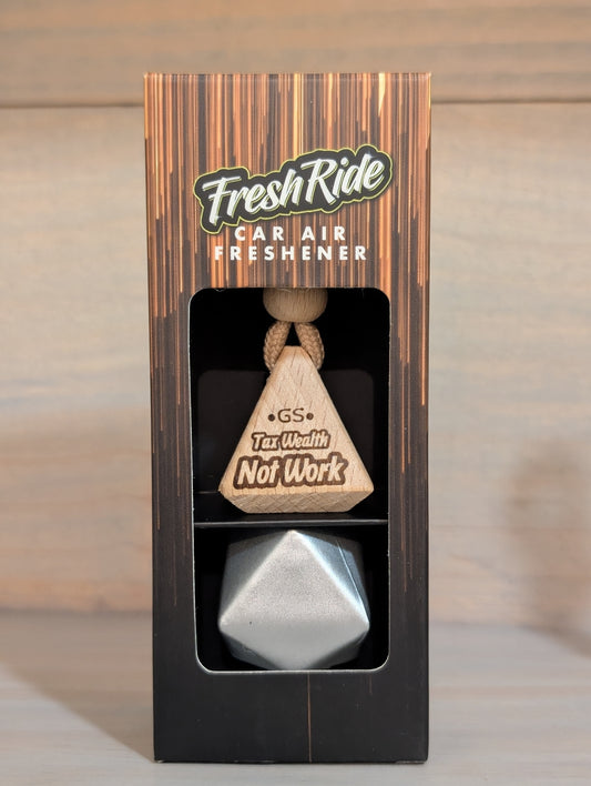 Tax Wealth Not Work quote by Gary Stevenson car air freshener