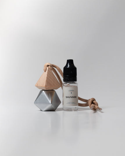 www.castleofscents.co.uk - Premium Bottle-O-Scent and Refill Bundle - Silver - Savage