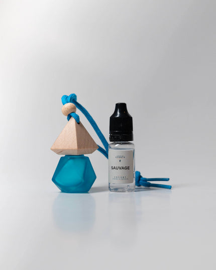 www.castleofscents.co.uk - Premium Bottle-O-Scent and Refill Bundle - Aquamarine Blue - Savage