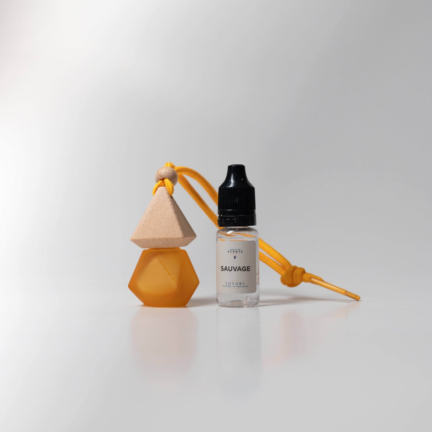 www.castleofscents.co.uk - Premium Bottle-O-Scent and Refill Bundle - Orange - Savage