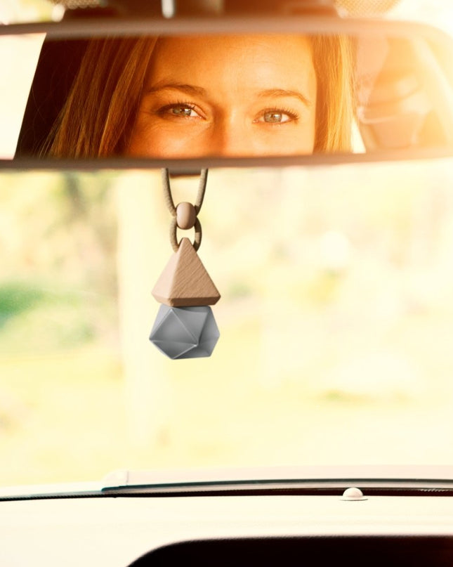 Car air freshener oil diffuser Kama Sutra positions gift Silver Bottle-O-Scent - Castle of Scent Car Air Freshener, Reusable Air Fresheners for Cars
