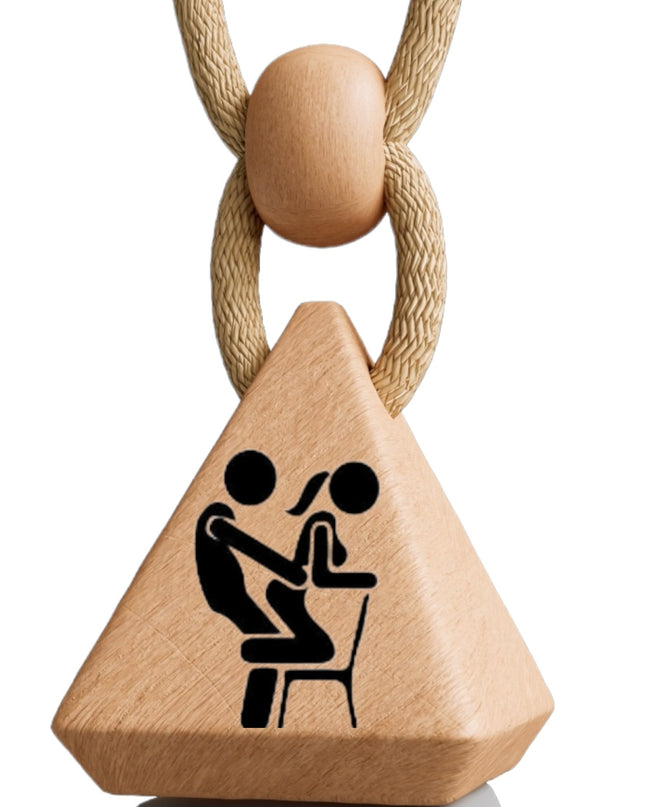 Premium car air freshener oil diffuser Kama Sutra sex positions gift Bottle-O-Scent 10ml - Castle of Scent Car Air Freshener, Reusable Air Fresheners for Cars