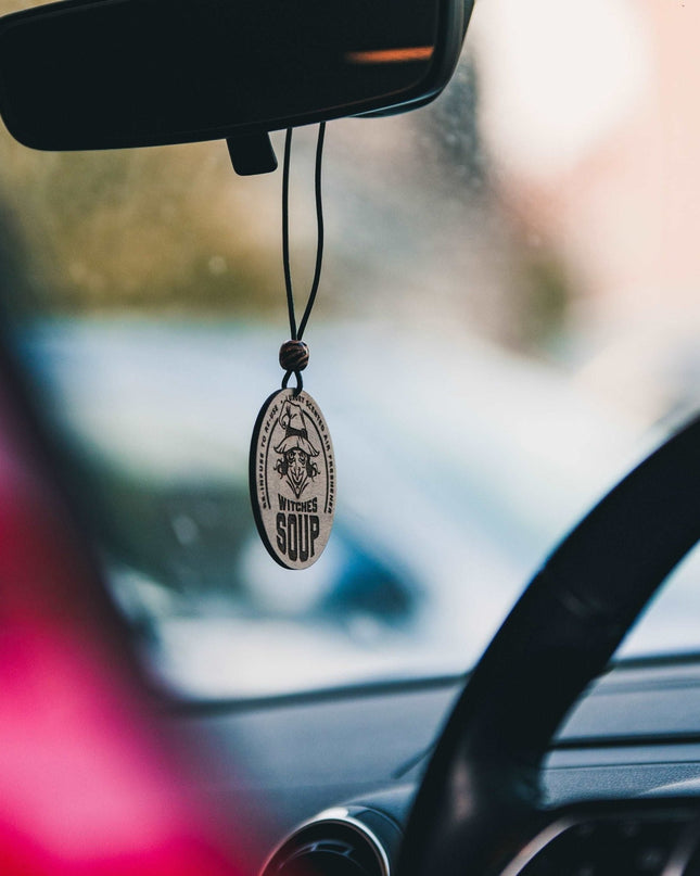 Reusable Car Air Freshener - 'Witches Soup' Design - Castle of Scent Car Air Freshener, Reusable Air Fresheners for Cars